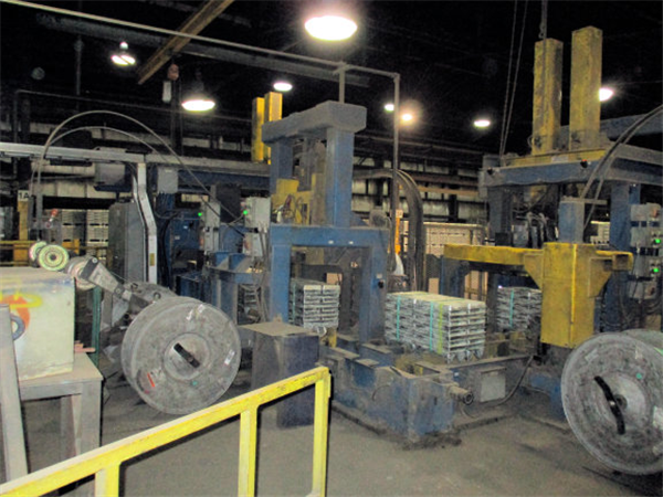 Casting Plant Including Lathe, Cranes, Scales, Strapping Machine, Pumps And More)
